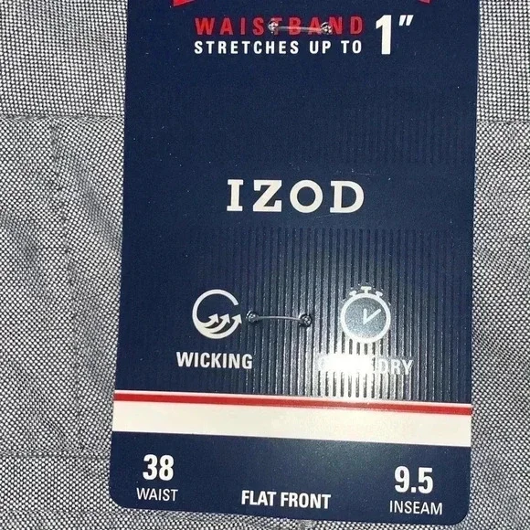 MENS IZOD SHORTS SIZE 38 NWT - Picture 5 of 5